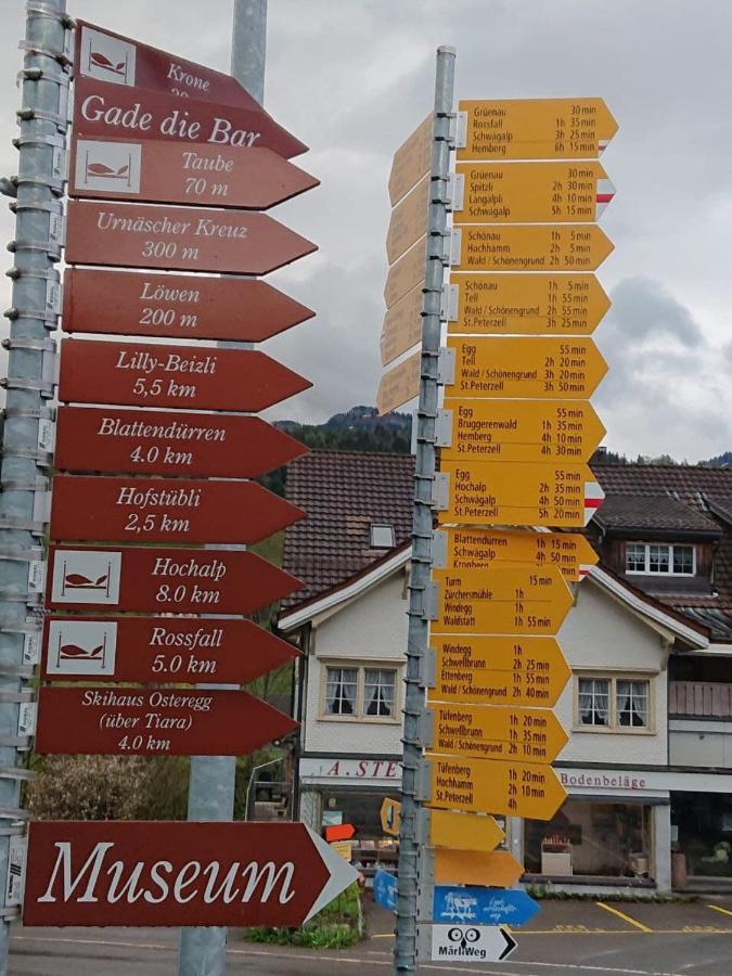 Backpacker Baeren Appartement Urnäsch Buitenkant foto